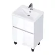 Тумба с раковиной 1Marka Twin 60 см белый