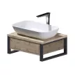 Тумба с ящиком и кронштейнами 1Marka Grunge Loft 80 см