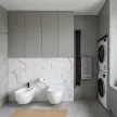 Корпус шкафа FLUMEN 300х1300х180 мм белый