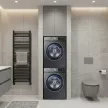 Фасад FLUMEN 396х1046 мм серый матовый