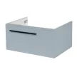 Тумба без раковины FLUMEN DESIGN Аина 70 см подвесная васильковая