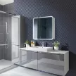 Зеркало-шкаф Silver Mirrors Альянс 80x80 см с подсветкой