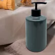 Дозатор для мыла Delphinium Малахит керамика серо-зеленый