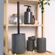 Дозатор для мыла Delphinium Малахит керамика серо-зеленый