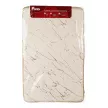Коврик для ванной Fora Marble 80х50 см микрофибра айвори с золотом