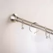 Карниз для ванной WESS Raspero 110-195 см телескопический сатин