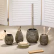 Стакан Verran Brushy керамика серо-коричневый