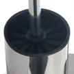Стойка FLUMEN DESIGN с ершиком и держателем для туалетной бумаги нержавеющая сталь