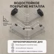 Полка сетчатая Stamberg 1-ярусная угловая 2 шт хром