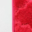 Коврик для ванной BATH PLUS Лана 70х120 см микрофибра малиновый
