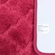 Коврик для ванной BATH PLUS Лана 70х120 см микрофибра малиновый