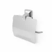 Держатель для туалетной бумаги Bath Plus Prime с крышкой хром