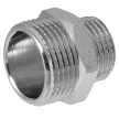 Ниппель редукционный MASTERPROF 3/4"х1/2" НР-НР латунь никелированная