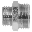 Ниппель редукционный MASTERPROF 3/4"х1/2" НР-НР латунь никелированная