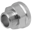 Переходник MASTERPROF 1/2"х3/8" ВР-НР латунь никелированная