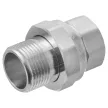 Сгон прямой американка MASTERPROF 1" НР-ВР латунь никелированная