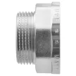 Переходник MASTERPROF 1 1/2"х1 1/4" ВР-НР латунь никелированная