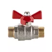 Кран шаровой 1/2'' РН-РН бабочка ГОСТ VALTEC