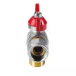 Кран шаровый угловой 1/2'' РВ-РН с накидной гайкой VALTEC