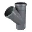 Тройник канализационный Cosmoplast d110/110 мм угол 45°
