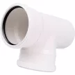 Тройник канализационный СИНИКОН с шумопоглощением 110/110 мм угол 87°