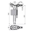 Клапан заливной A160-3/8" для бачка ALCAPLAST