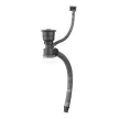 Сифон для мойки Kitro 3 1/2"x40 мм перелив сатиновый выпуск