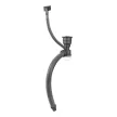 Сифон для мойки Kitro 3 1/2"x40 мм перелив сатиновый выпуск