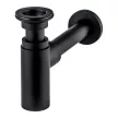 Сифон для раковины WIRQUIN с выпуском 1 1/4"х 32 мм черный матовый