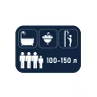 Водонагреватель накопительный ATLANTIC STEATITE EGO 100 эмаль 1,2 кВт 100 л