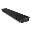 Конвектор внутрипольный Royal Thermo ATRIUM 75х200х1000 мм черный