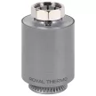 Головка термостатическая электронная Royal Thermo M30x1,5 Smart Heat серебристый