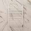 Полотенцесушитель электрический TERMINUS Аврора П8 500х800 мм белый матовый