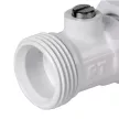 Комплект для нижнего подключения радиатора 3/4" прямой белый Royal Thermo Design