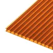 Сотовый поликарбонат 4 мм Rational 2,1x3 м ТУ коричневый