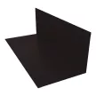 Планка примыкания верхняя 146x250x2000 мм Grand Line 0,45 мм черная RAL 9005