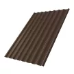 Профнастил C20 2x1,15 м 0,35 мм коричневый RAL 8017 Grand Line