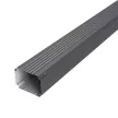 Труба водосточная 76x102 мм графит RAL 7024 3 м Vortex Grand Line