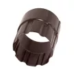 Муфта для трубы 90 мм коричневый RAL 8017 Grand Line