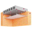 Металлокассета Grand Line Tegular 45 595x595 мм белая