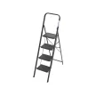 Стремянка с антискользящими ступенями 4 ступени ALUMET