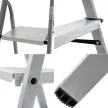 Стремянка 6 ступеней стальная Новая Высота