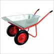 Тачка строительная 120 л 320 кг двухколесная ЧИБИС