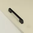 Ручка-скоба мебельная L4.009 C=128 мм черная