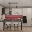 Комплект планок для углового шкафа Квадро Фон Фраппучино