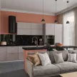Комплект планок для углового шкафа Квадро Фон Фраппучино