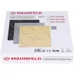 Индукционная варочная поверхность белая 45 см MAUNFELD EVI.453-WH