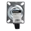 Колесо d100 мм поворотное на площадке черное DORN