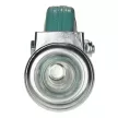 Колесо d50 мм поворотное резьба M10x30 бирюзовое DORN