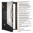 Дверь входная металлическая Диамант Термо 2050х960х103 левая